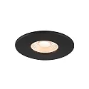 SLV ring UNIVERSAL DOWNLIGHT round, black