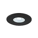 SLV ring UNIVERSAL DOWNLIGHT round, black