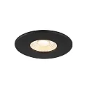 SLV ring UNIVERSAL DOWNLIGHT round, black
