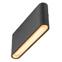 SLV Luminaire mural d'extérieur OVAL 18 WL IP65, noir 