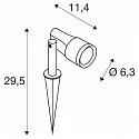 Lampe à piquet de terre SYNA GARDEN IP65