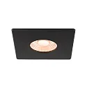 SLV Capot UNIVERSAL DOWNLIGHT IP65 angulaire, noir 