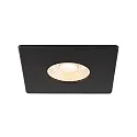 SLV Capot UNIVERSAL DOWNLIGHT IP65 angulaire, noir 