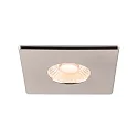 SLV Capot UNIVERSAL DOWNLIGHT IP65 angulaire, chrome