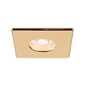 SLV Capot UNIVERSAL DOWNLIGHT IP65 angulaire, scintillant, or
