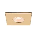 SLV Capot UNIVERSAL DOWNLIGHT IP65 angulaire, scintillant, or
