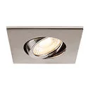 SLV Capot UNIVERSAL DOWNLIGHT IP20 angulaire, pivotant, chrome