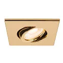 SLV Capot UNIVERSAL DOWNLIGHT IP20 angulaire, pivotant, scintillant, or
