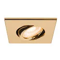 SLV Capot UNIVERSAL DOWNLIGHT IP20 angulaire, pivotant, scintillant, or