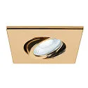 SLV Capot UNIVERSAL DOWNLIGHT IP20 angulaire, pivotant, scintillant, or
