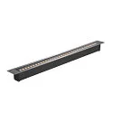 SLV Projecteur encastré DASAR® 1200 rigide, contrôlable par DALI, passable IP65 / IP67, acier inoxydable gradable