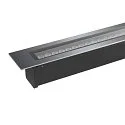SLV Projecteur encastré DASAR® 1200 rigide, contrôlable par DALI, passable IP65 / IP67, acier inoxydable gradable