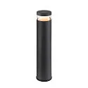 SLV luminaire head M-POL S POLEHEAD IP65, anthracite 