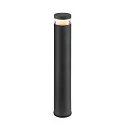 SLV luminaire head M-POL S POLEHEAD IP65, anthracite dimmable