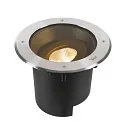 floor recessed luminaire DASAR® XL round, swivelling, DALI controllable, passable IP65 / IP67, stainless steel dimmable