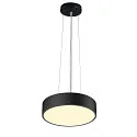 SLV Applique et plafonnier MEDO® PRO 30 rond IP50, noir gradable