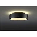 SLV Applique et plafonnier MEDO® PRO 30 rond IP50, noir gradable