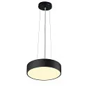 SLV Applique et plafonnier MEDO® PRO 30 rond IP50, noir gradable