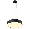Applique et plafonnier MEDO® PRO 40 rond, CCT Switch, direct / indirect, UGR < 19 IP50, noir gradable