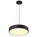 SLV Applique et plafonnier MEDO® PRO 40 rond IP50, noir gradable