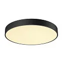 Applique et plafonnier MEDO® PRO 60 rond, contrôlable par DALI IP50, noir gradable