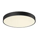 wall and ceiling luminaire MEDO® PRO 60 round, CCT Switch, direct / indirect, UGR < 19 IP50, black dimmable
