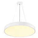 SLV wall and ceiling luminaire MEDO® PRO 60 round, CCT Switch, direct / indirect, UGR < 19 IP50, white dimmable