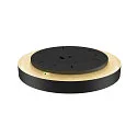 wall and ceiling luminaire MEDO® PRO 60 round IP50, black dimmable