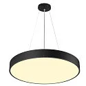 wall and ceiling luminaire MEDO® PRO 60 round IP50, black dimmable