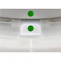 SLV Luminaire de plafond MEDO® PRO 90 rond, CCT Switch, UGR < 19 IP50, blanche gradable