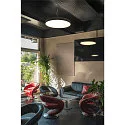 Luminaire de plafond MEDO® PRO 90 rond, CCT Switch, UGR < 19 IP50, noir gradable