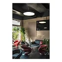 Luminaire de plafond MEDO® PRO 90 rond, CCT Switch, UGR < 19 IP50, noir gradable