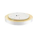 SLV Applique et plafonnier MEDO® 60 rond, CCT Switch, direct / indirect IP50, blanche gradable
