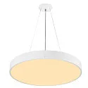 SLV Applique et plafonnier MEDO® 60 rond, CCT Switch, direct / indirect IP50, blanche gradable