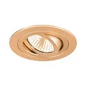 SLV Anneau de montage au plafond NEW TRIA® 68 rond, or rose