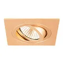 SLV Anneau de montage au plafond NEW TRIA® 75 carré, or rose