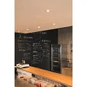 Anneau de montage au plafond NEW TRIA® 75 rond, noir