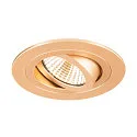SLV Anneau de montage au plafond NEW TRIA® 75 rond, or rose