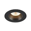 SLV recessed ceiling ring NEW TRIA® 68 round, black