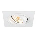 SLV Anneau de montage au plafond NEW TRIA® 75 carré, blanche