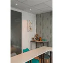SLV Anneau de montage au plafond NEW TRIA® 75 carré, blanche