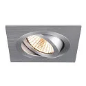 SLV Anneau de montage au plafond NEW TRIA® 75 carré, aluminium