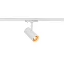SLV 1-phase spot NOBLO® SPOT round, swivelling, rotatable IP20, white dimmable