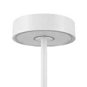 SLV battery table lamp VINOLINA 2-CCT 2-fold, cylindrical, CCT Switch, with touch dimmer, with charging station IP54, white dimmable