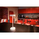 SLV battery table lamp VINOLINA 2-CCT 2-fold, cylindrical, CCT Switch, with touch dimmer, with charging station IP54, white dimmable