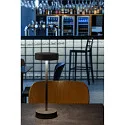SLV battery table lamp VINOLINA 2-CCT 2-fold, cylindrical, CCT Switch, with touch dimmer, with charging station IP54, black dimmable