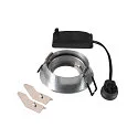 SLV Plafonnier encastré NEW TRIA® 68 rond GU10 IP20, aluminium