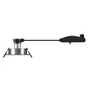 SLV Plafonnier encastré NEW TRIA® 75 carré GU10 IP20, aluminium