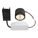 LED module NEW TRIA® round 11W 700lm 1800-3000K 38° dimmable, black