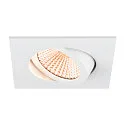 SLV Plafonnier encastré NEW TRIA® 68 carré IP20, blanche gradable